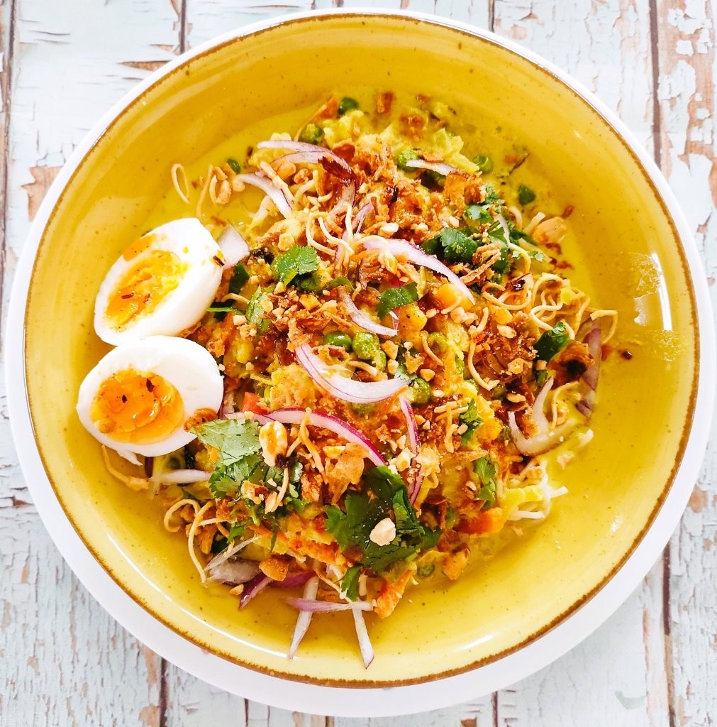 Vegetarian Khao Suey