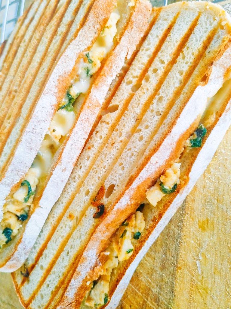 Methi Chicken Sandwich