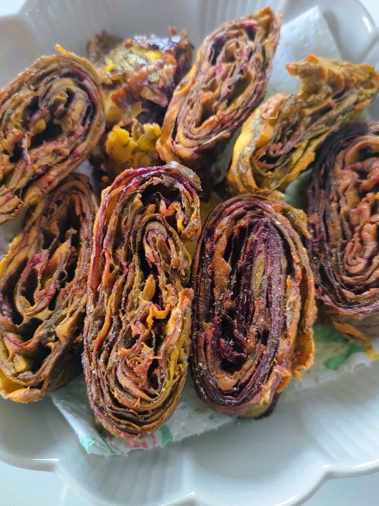 Beetroot Leaves Patra